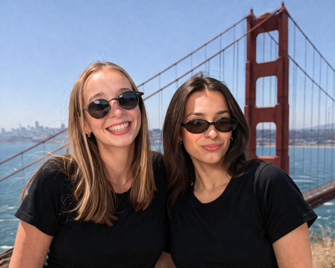 Vici and Oli, founders of Flavia